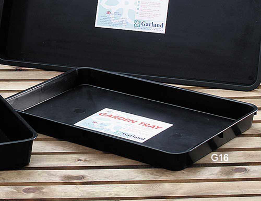 Standard Garden Tray Black Garden Trays