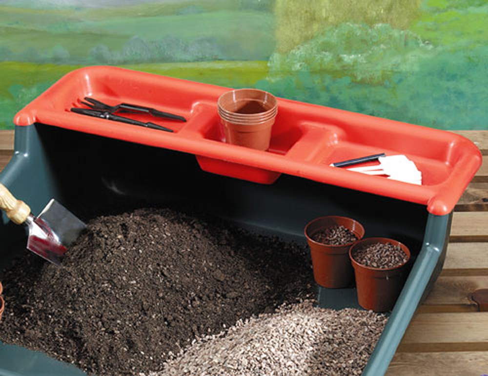Garden Tidy Tray with Shelf Garden Trays