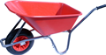 Red Garden Wheelbarrow 120kg 