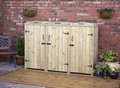 Wheelie Bin Screen - Triple Chest 