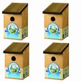 Bird Nesting Box 4 Pack 